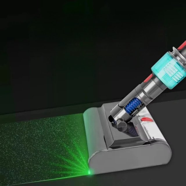 Dyson Nass-Trocken-Wischbürste 2-in-1 Multiflächen-Schrubber für Hartböden und Teppiche in Multicolour - Bild 1