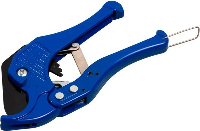 LUX-TOOLS PVC Rohrabschneider aus Kunststoff in Blau, 42 mm - Bild 1