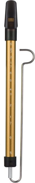 Metallschiebepfeife, Tonleiter, Schiebeflöte, Gold - Bild 1