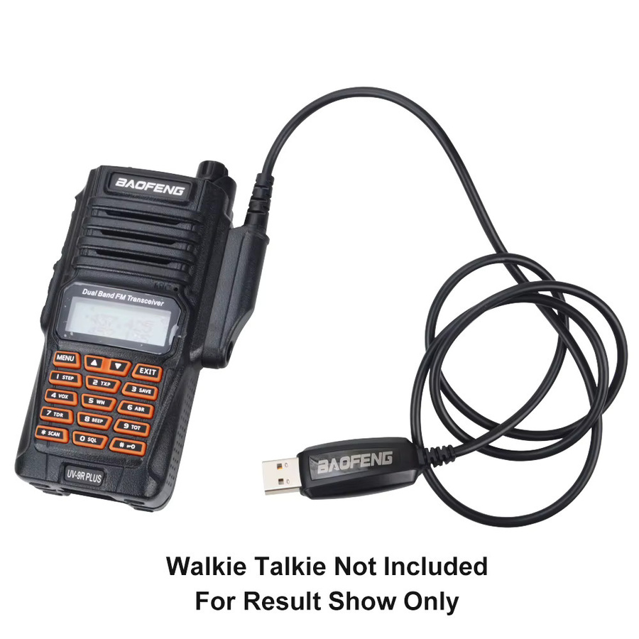 Baofeng USB-Programmierkabel für UV-9R UV-9RPlus UV-9RPro Walkie Talkies in Schwarz - Bild 3