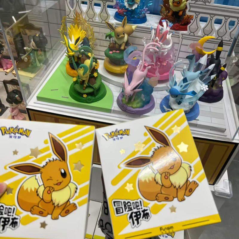 Funism Pokemon Eevee Family Suit Blind Box, Actionfiguren, Set / Bundle - Bild 3