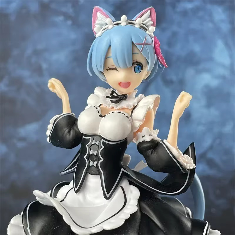 Bandai Anime Figur Rem aus Re:Leben in einer anderen Welt, Multicolor, Höhe: 22 cm, PVC - Bild 2