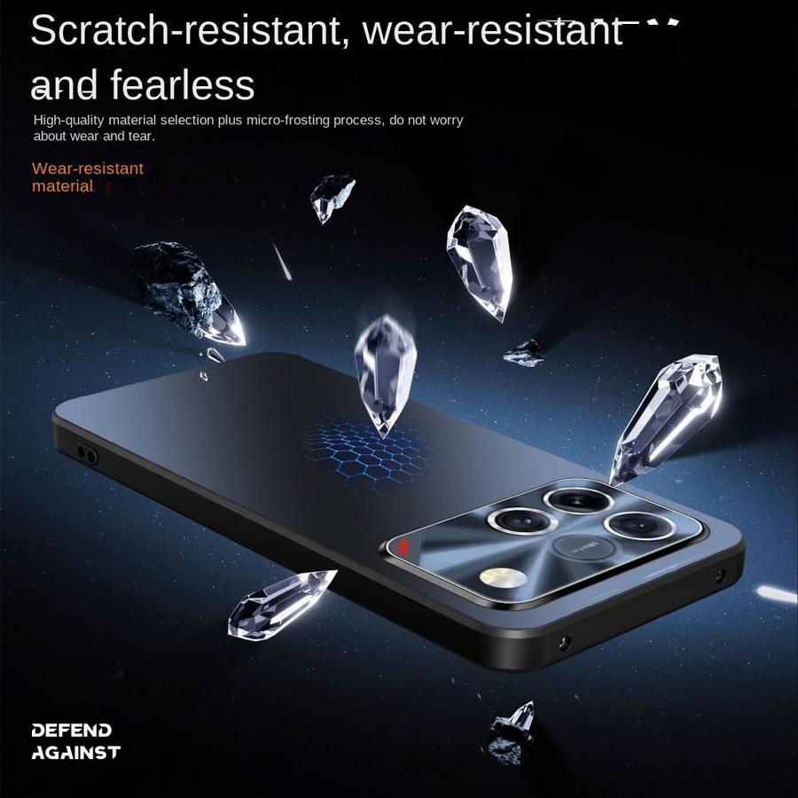 Schutzhülle für Huawei Honor Win mit kratzfester Linsenabdeckung in Schwarz - Bild 2