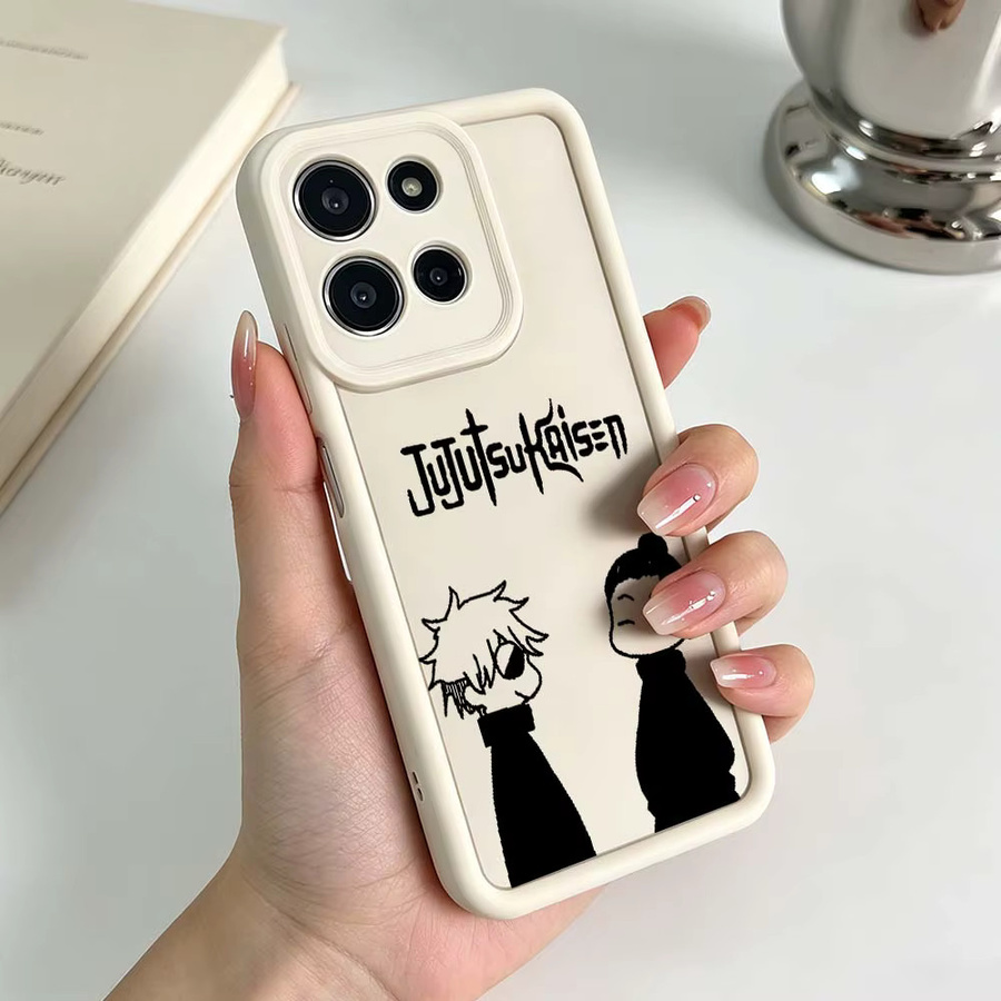 Jujutsu Kaisen Handyhülle im Cartoon Comics Design für Motorola G06 G35 G53 G54 G57 G60 G75 G84 G86 G85 Edge 50 60 70 G Stylus Eye Ladder - Bild 2