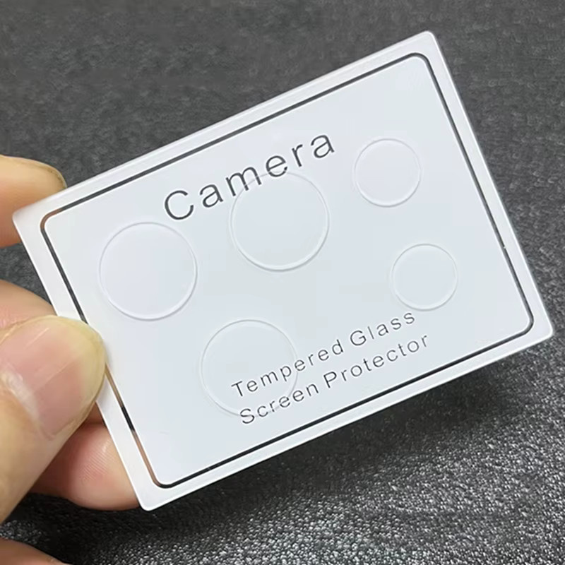 Kratzfester Rückkamera-Objektiv-Glasschutz für Samsung Galaxy S25 Edge, S24, S23 und S22 FE Plus in Transparent - Bild 5