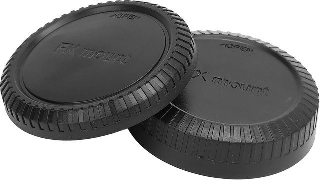 Andoer Kameragehäusedeckel als Ersatz für Fujifilm X-Mount Kameras X-PRO1 X-PRO2 X-PRO3 X-S10 in Grau - Bild 1