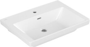 Villeroy & Boch Schrank-Waschtisch Subway 3.0 Eckmodell in Weiß, Wandmontage, Breite: 65 cm, Tiefe: 47 cm - Bild 1