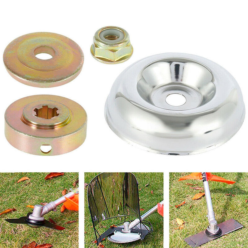 Kkmoon 4-teiliges Outdoor-Trimmerkopf-Adapter-Set aus Stahl in Silber - Bild 5