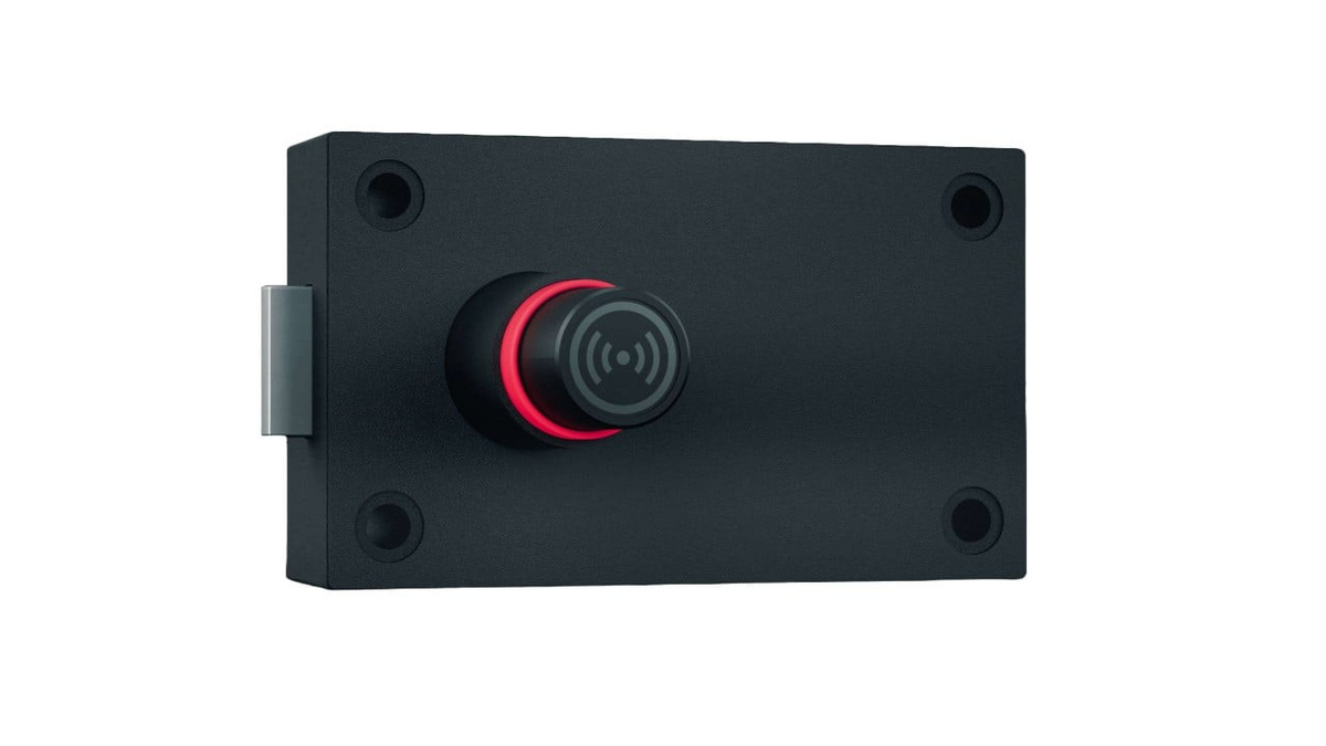 BIGBOXX RFID-Schloss Batteryless in Schwarz - Bild 1