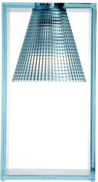 Kartell Light Air Tischleuchte in Blau und Transparent - Bild 1
