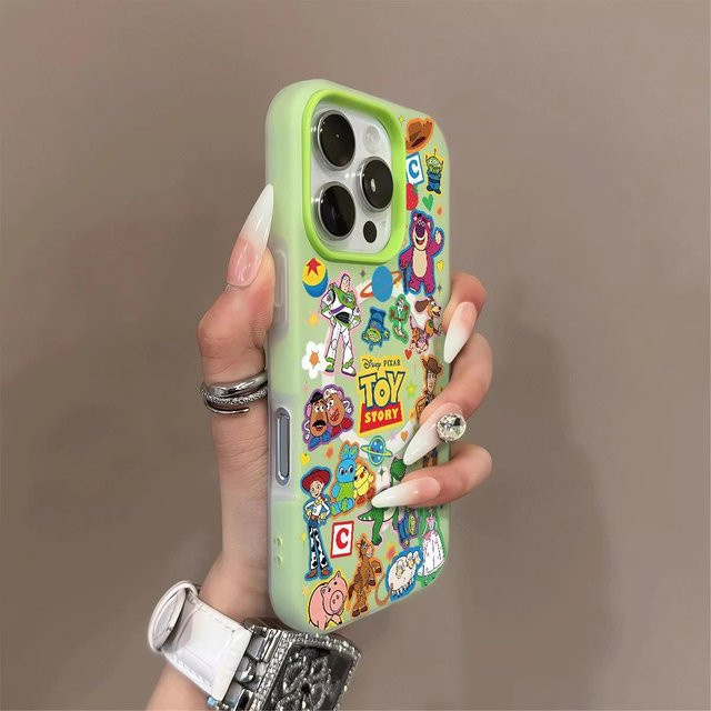 T-Toy StoryS Matte Candy Color 2-in-1 Handyhülle für Samsung Galaxy A57 A56 A36 A26 A17 A07 A35 A16 A55 A54 A34 A24 4G 5G in Grün - Bild 1
