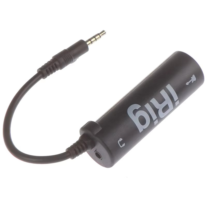 IK Multimedia iRig Gitarren-Interface Konverter in Schwarz für Smartphone und Gitarren-Audio-Anwendungen - Bild 1