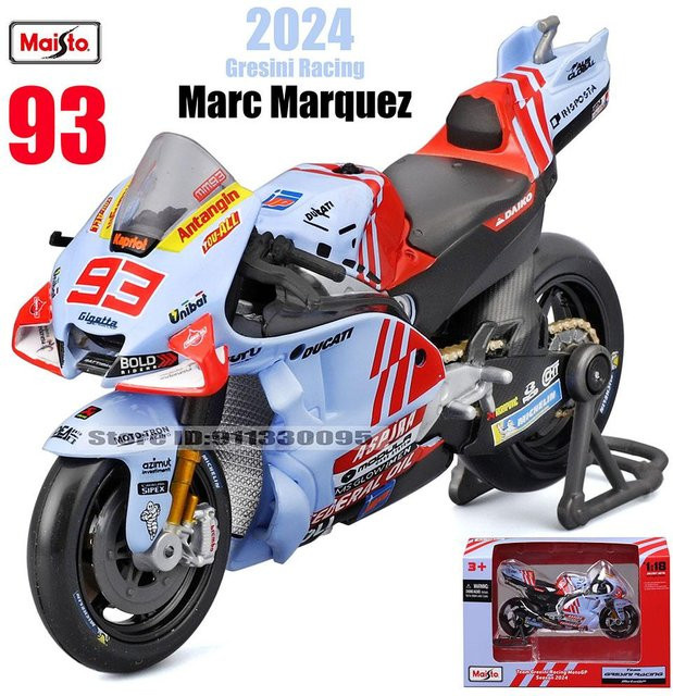 Maisto Ducati Lenovo Team #1 Bagnaia Champion Moto GP, Motorradmodell, 1:18, ab 14 Jahren - Bild 1