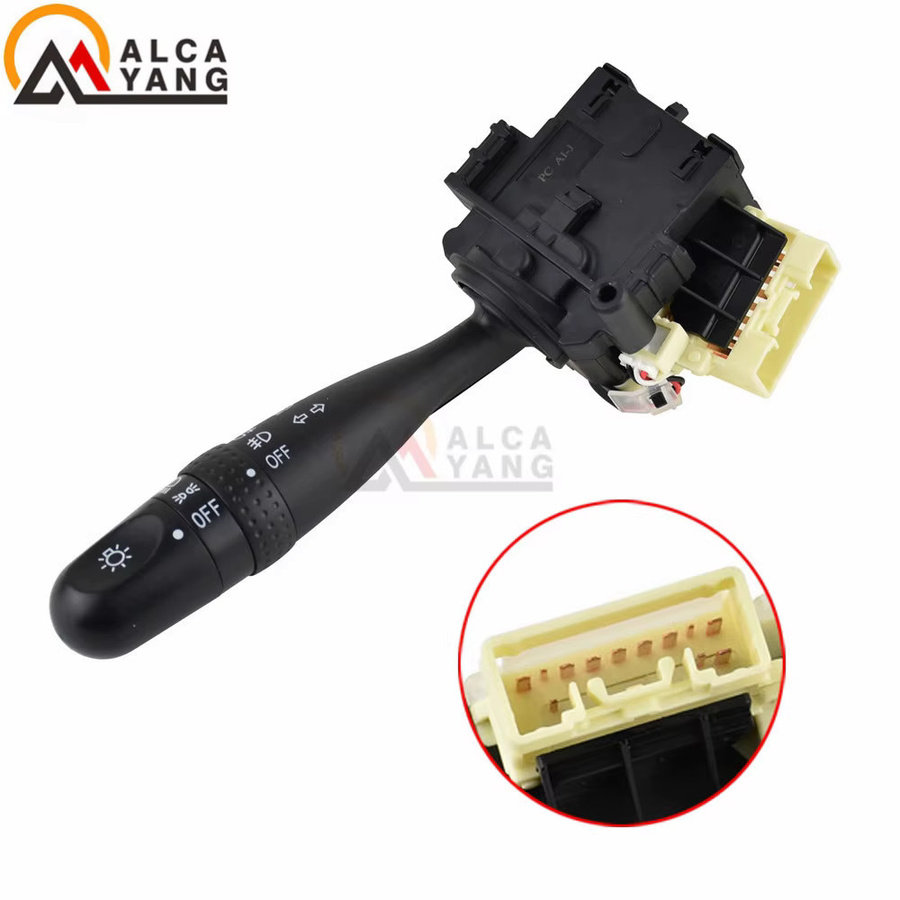 Malcayang Lichtschalter für Nebelscheinwerfer und Lenklicht, Schwarz, passend für Toyota Soluna Vios 2002-2009, Teilenummer 84140-0d020 - Bild 3