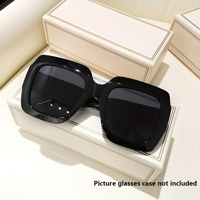 Dote Sonnenbrille, Damen, quadratisch, Vollrand, Kunststoff, schwarz - Bild 1