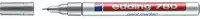Edding Lackmarker 780 Permanentmarker Silber mit 1,0 mm Spitze - Bild 1