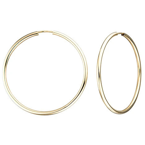 Colfem Creolen 585 Gelbgold, Unisex - Bild 1