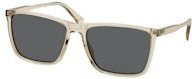 Polaroid PLD 4180/S Sonnenbrille, Quadratisch, Vollrand, Kunststoff, Herren, beige, grey, transparent - Bild 1