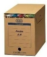 ELBA Hängemappen-Archiv tric system Maxi, 6 Stück, braun, B: 23,6 cm, T: 33,3 cm, H: 30,8 cm - Bild 1