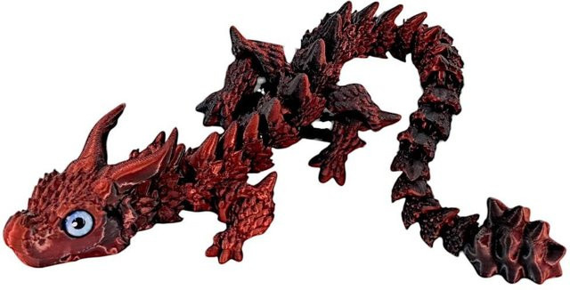 Yiran bag Chinesischer Drache, 3D-gedruckter Drache, ab 5 Jahren - Bild 1