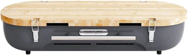 COFI 1453 Flipgrill Tabletop mit Schneidebrett und Servierplatte in Grau - Bild 1