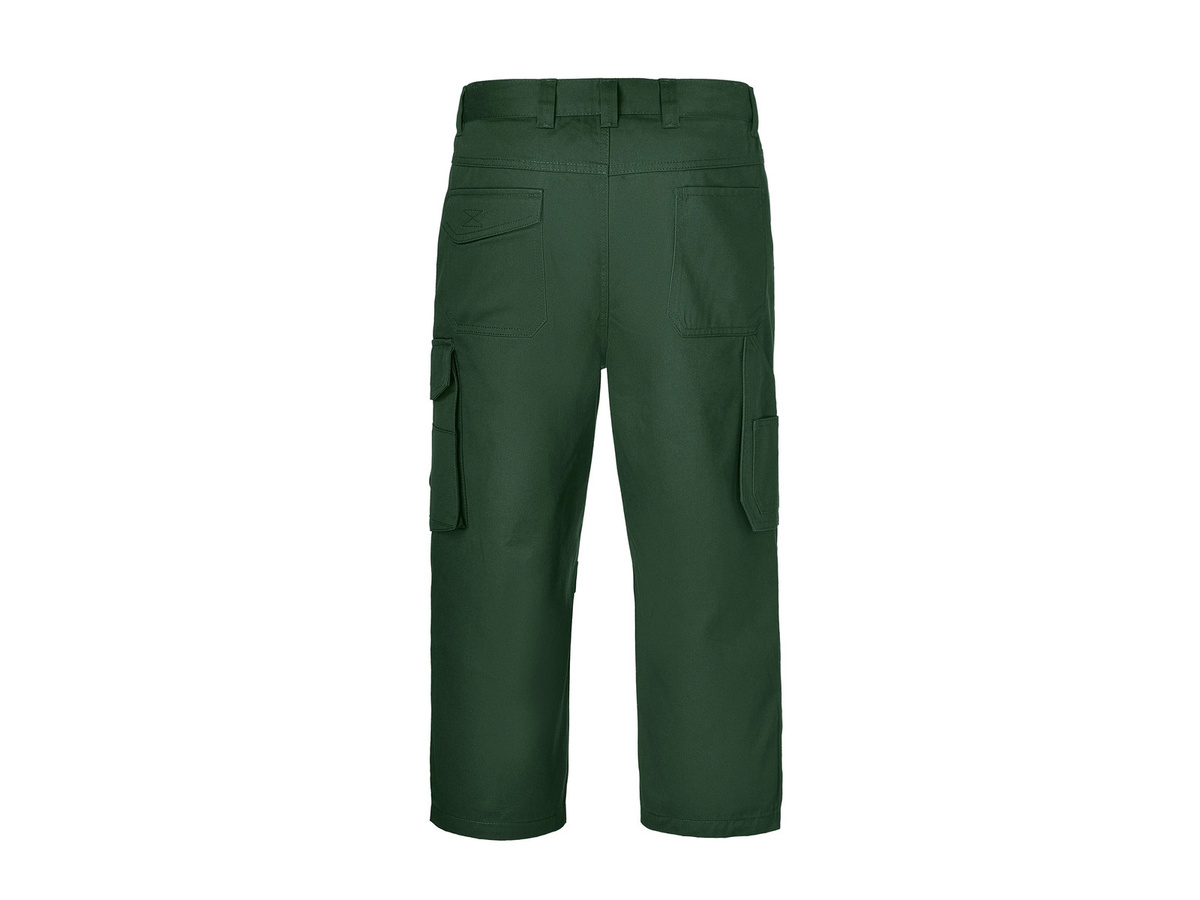 Parkside Herren Arbeitsbundhose Overknee in Grün und Schwarz aus Poly-Cotton und Polyester, Größe 54 - Bild 2