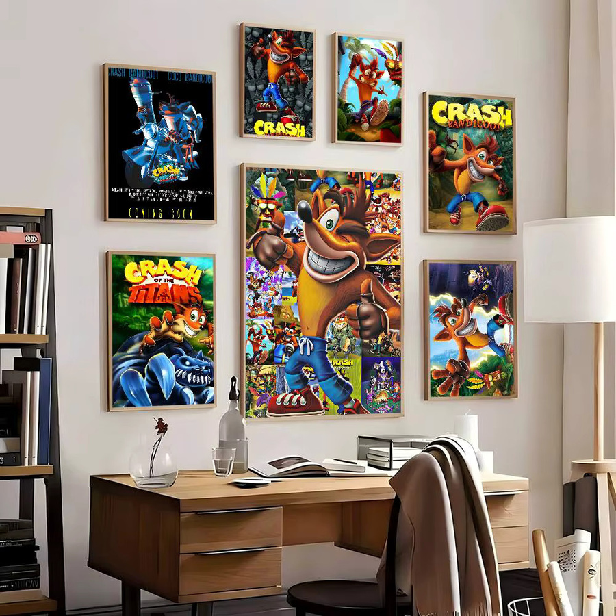 Crash Bandicoot Poster Wandbild ungerahmt Bilibili Portrait Format - Bild 3
