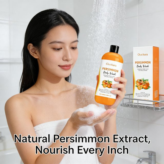 OceAura Persimmon Duschgel, 100 ml, Unisex - Bild 1