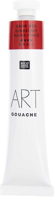 Rico Design ART Gouache Dunkelrot 22 ml - Bild 1