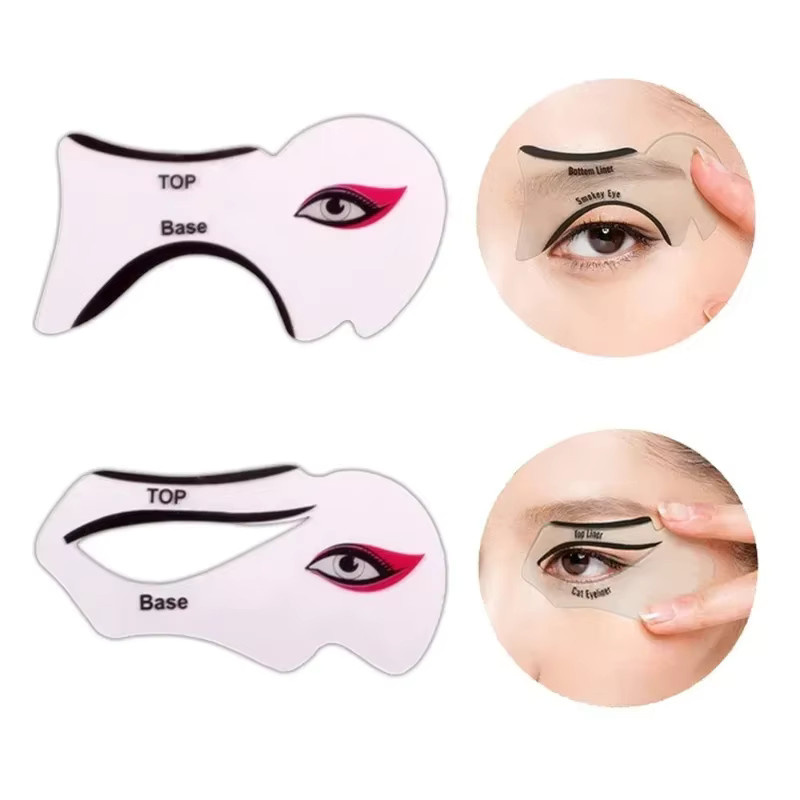 Eyeliner-Schablonen für geflügelte Eyeliner und Augenbrauen, Unisex - Bild 5