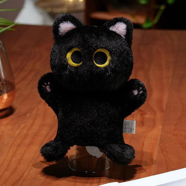 Yiran toy Siamkatze Handpuppe, Plüschtiere, 25cm, ab 3 Jahre - Bild 1