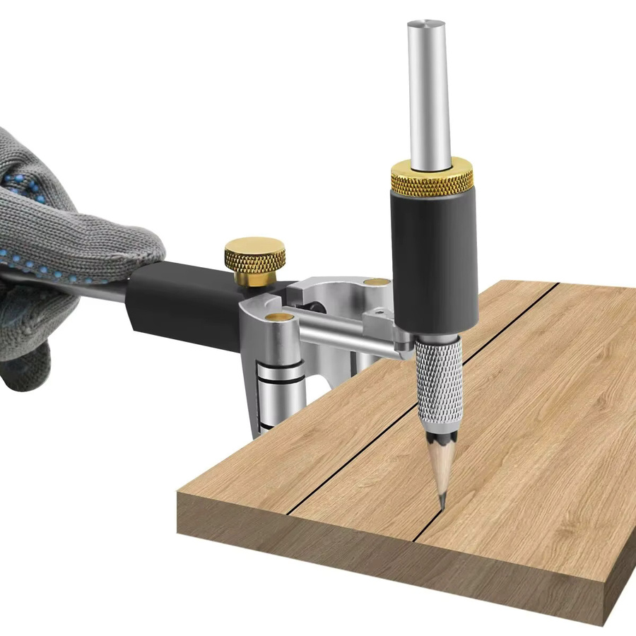 GDART Markierungsgauge für Holzbearbeitung und Glasritzer zur präzisen Linienzeichnung in Silber - Bild 3