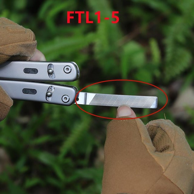 ANENG R's Flex Companion Tool Modulares EDC-Taschenwerkzeug in Silber mit 1/4-Zoll-Bit-Schraubendreher, Schere und Flaschenöffner - Bild 1