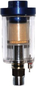 Aerotec Mini Filter MF-1A 1/4 Zoll in Blau aus Aluminium - Bild 1