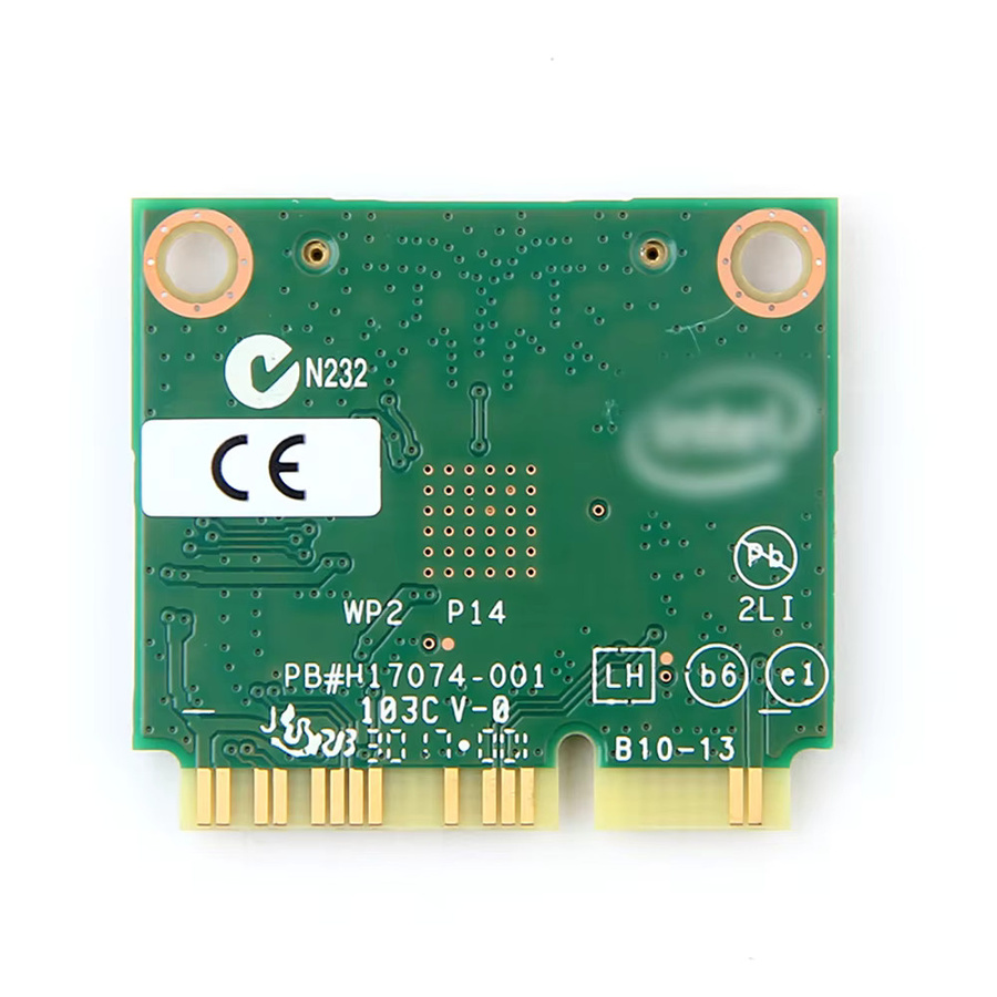 TelDaykemei Mini PCI-E Dual Band 2,4G/5Ghz Bluetooth 4,0 Wifi Netzwerk Karte 7260HMW Wlan Wireless 802.11 ac/a/b/g/n in Grün für Laptop Windows 8/10 - Bild 3