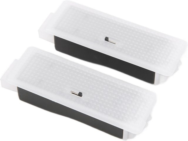 Neoglint 2er Set Auto Tür LED Fußraumleuchte 3-farbig in Weiß, Blau und Rot für 1er 12-19 - Bild 1