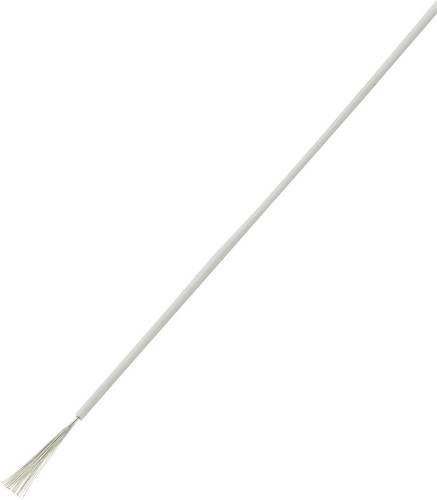 TRU Components LiY Litze 1 x 0,14 mm² Weiß 10 m - Bild 1