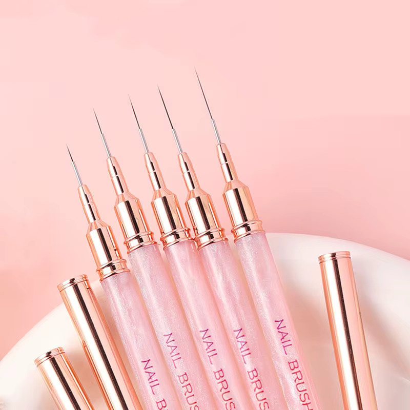 mifanxi Nagel Liner Pinsel, Rosa - Bild 1