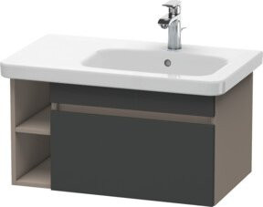 Duravit Waschtischunterschrank DuraStyle in Grau mit 1 Auszug, B: 73 cm, T: 44,8 cm - Bild 1