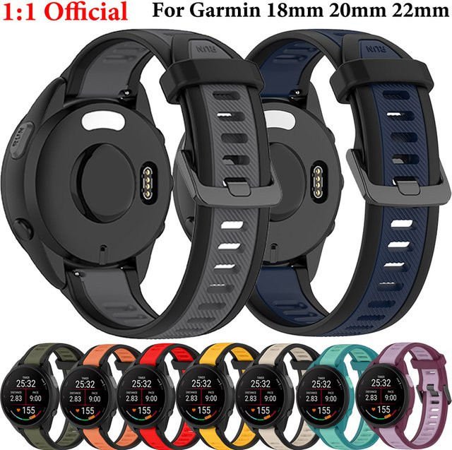 ZHANGU Uhrenarmband Silikon, Schwarz, Unisex - Bild 1