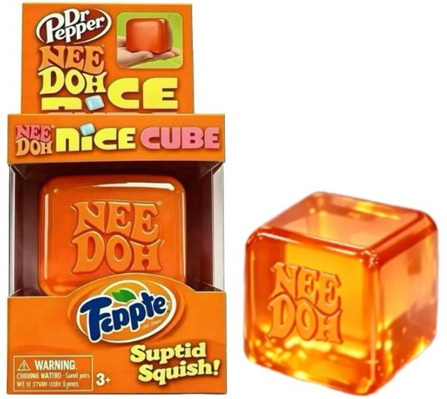 Dr Pepper Nice Cube Squishy, Stressabbau-Spielzeug, Weicher Quetsch-Fidget-Würfel - Bild 1