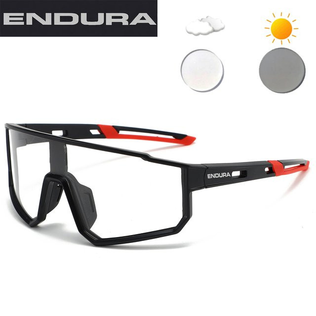 Endura Sportsonnenbrille, Vollrand, Black, Unisex, Kunststoff - Bild 1