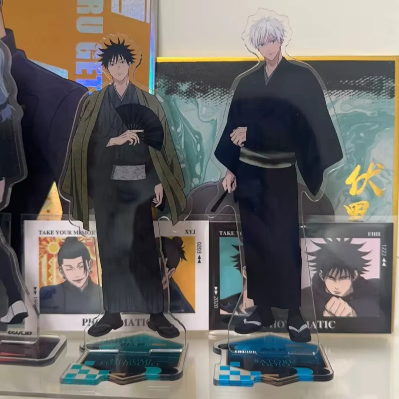 Bandai Jujutsu Kaisen Acryl-Standfigur Itadori Yuji Gojo Satoru, Zubehör - Bild 3