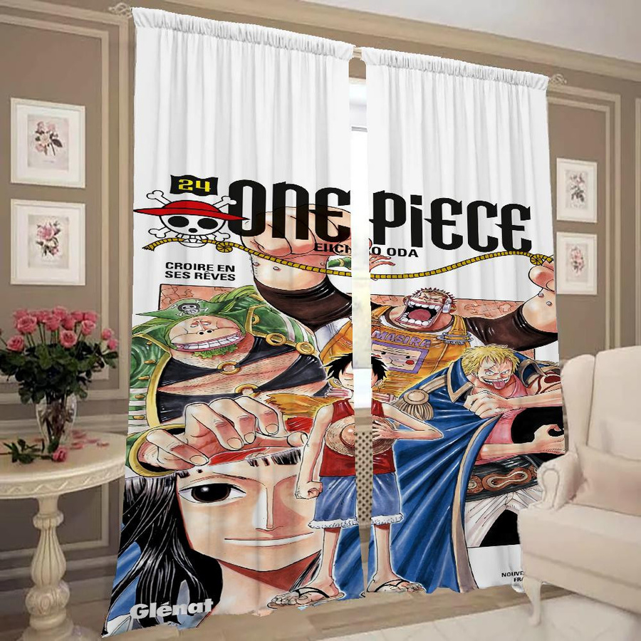 2er-Set Verdunkelungsvorhänge für Fenster und Türen in Multicolour, moderner Stil, Breite: 50 cm, Höhe: 70 cm - Bild 3