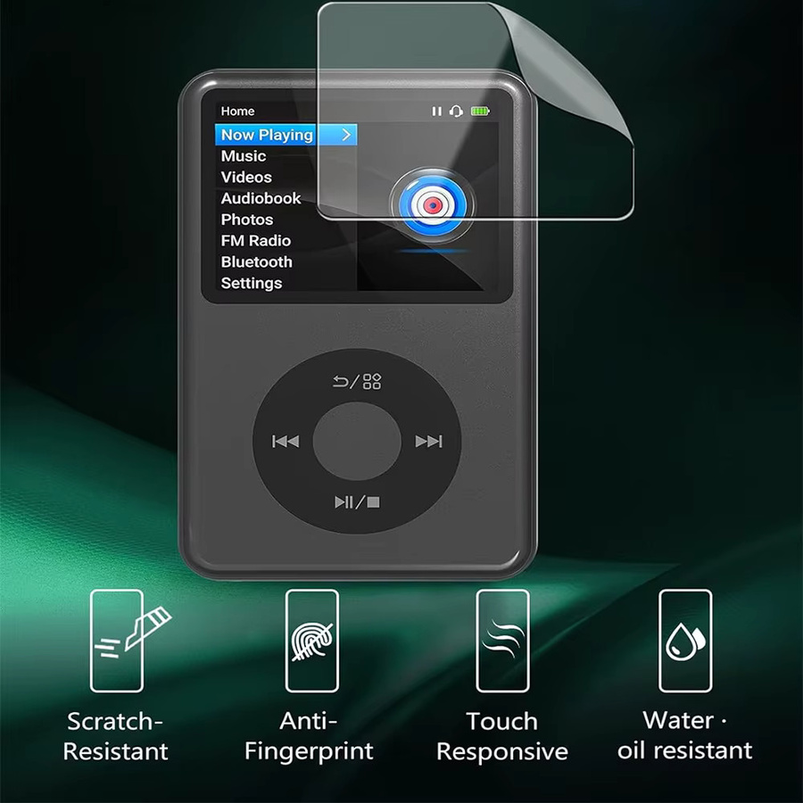 Set aus PET Schutzfolien in Transparent für INNIOASIS Y1 128 GB tragbaren MP3-Player - Bild 2