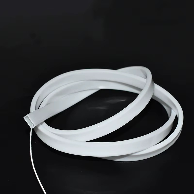 Ksdligh Wasserdichte LED-Silikonschlauch Schutzabdeckung für WS2812B und WS2811 Streifenlicht in Transparent, Milchweiß oder Schwarz, Durchmesser: 8 mm, 10 mm oder 12 mm - Bild 4