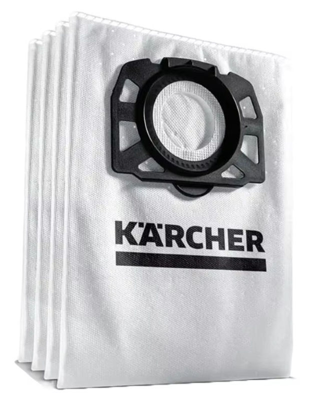 Kärcher Vliesfilterbeutel KFI 357 für Nass-/Trockensauger WD 2 Plus, WD 3, WD 3 Battery, KWD 1–3, SE 4001 und SE 4002, 4 Stück - Bild 3