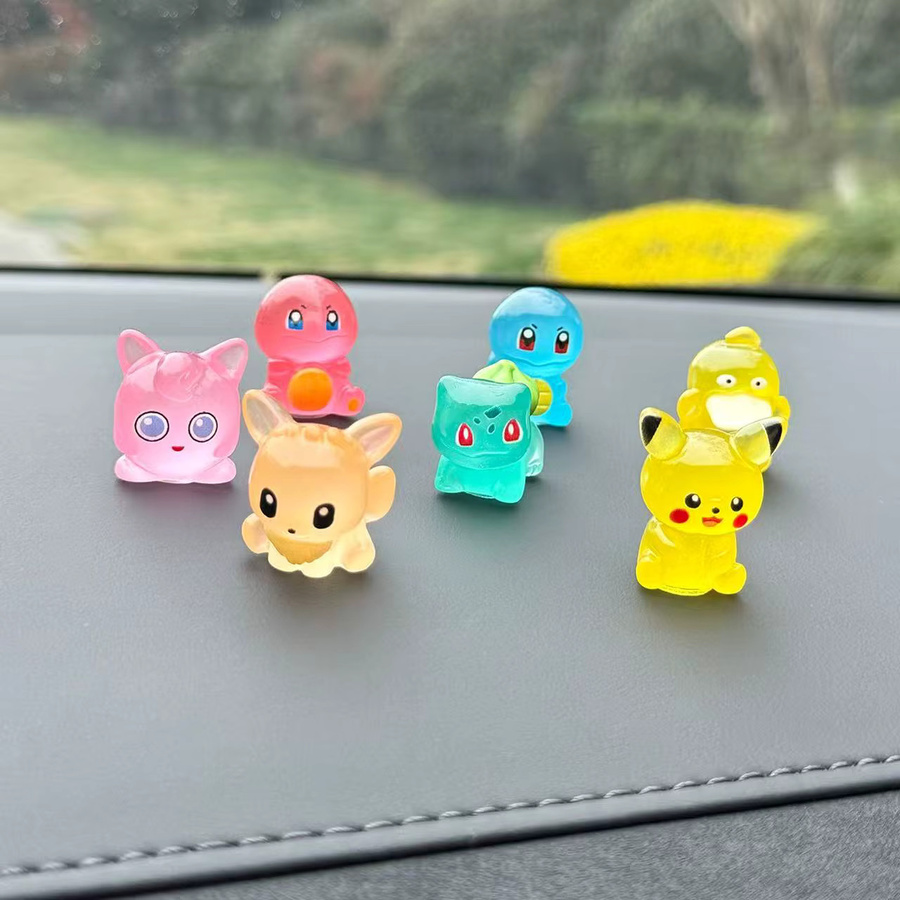 Bandai Pokémon Pikachu Anime-Figuren-Set, 7-teiliges Set, leuchtend - Bild 4
