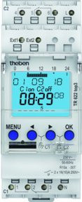 Theben Digitale Zeitschaltuhr TR 622 top3 mit Wochenprogramm und Bluetooth - Bild 1