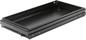 Hettich Büroschrank-Stahlschubkasten Systema Top 2000 1054134 in Schwarz Matt aus Stahl - Bild 1